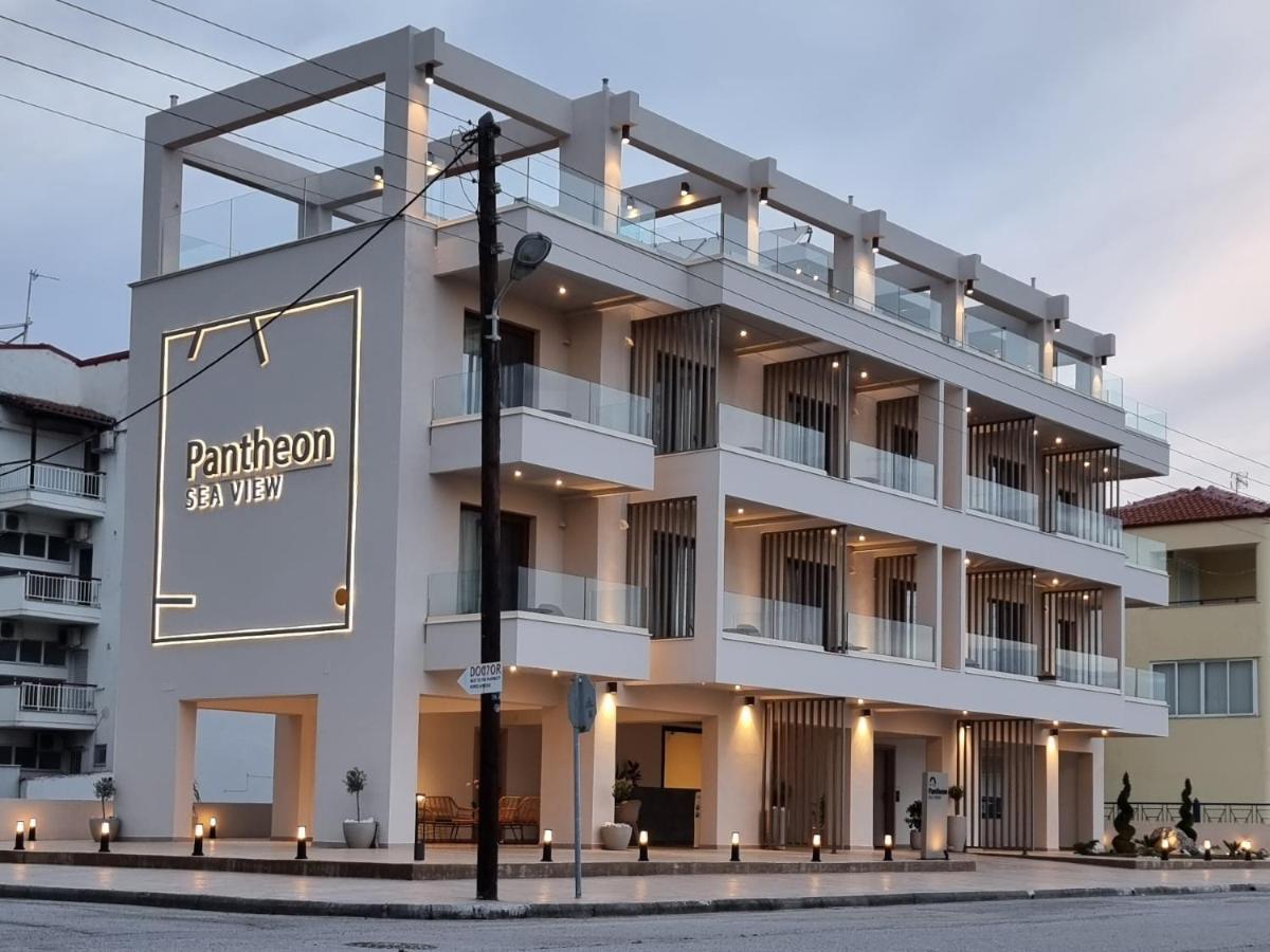 Aparthotel Pantheon Sea View Neoi Poroi Exterior foto